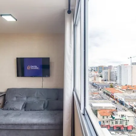 Acolhedor Studio No Bras Com Piscina/Metro Bras São Paulo Exterior foto