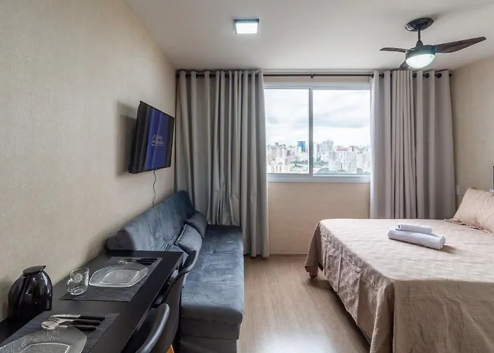 Acolhedor Studio No Bras Com Piscina/Metro Bras